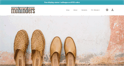 Desktop Screenshot of mohinders.com